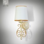 N&B Light Бра София 11501-1 крем/золото
