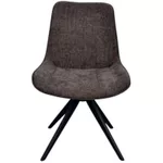 Стул Evelin di Costacurta YTC-055B SW, UF885-15 (Dark grey)