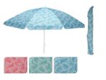 Зонт солнцезащитный D160cm, рисунок пальма, алюминевое покр