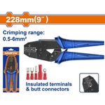 Плоскогубцы Wadfow WCP3609 Cleste pentru papuc de cablu 0.5-6mm