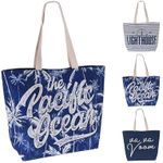 Сумка плечевая Promstore 55459 Geanta de plaja 47x15x38cm, 80% poliester, 20% bumbac