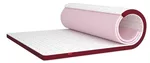 Saltea ortopedică MatroLuxe 021741 Topper Flip Granat 90x200