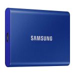 1.0TB (USB3.2/Type-C) Samsung Portable SSD T7 , Blue (85x57x8mm, 58g, R/W:1050/1000MB/s)