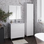 Dulap pentru lavoar miscellaneous PUATU 100 (SAVA 2100) Alb