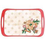 Tavă de bucătărie Бытпласт 21443 Phibo Christmas 41x27x5cm пластик