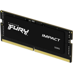 32GB DDR5-5600MHz SODIMM Kingston FURY Impact (KF556S40IB-32), CL40, 1.1V, Intel XMP 3.0, Black