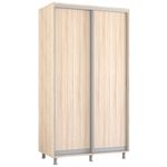 Dulap Mobildor-Lux Aron-S uși glisante din PAL (110x60x240H cm) Sonoma