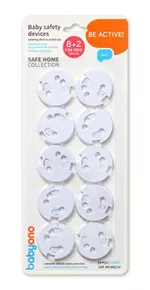 Siguranța copilului BabyOno 0962/10 Elemente de protectie si siguranta pentru prize (10 buc)