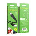 Кабель Borofone BX42 Silicone Type-C (1м) [Black]