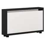 Raft pentru încălțăminte Mobildor-Lux Leo Slim 70x16x47H cm Anthracite/White