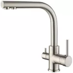 Bateria bucătărie Helika-AquaSanita 2663L-002 AKVADUO LONG Steel