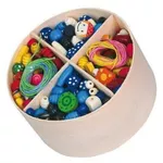 Набор для творчества Viga 56002 Wooden Beads — 260gr