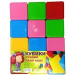 M Toys кубики Цветные, 12 шт