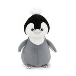 Jucărie de pluș Orange Toys OT3004/22 Fluffy the Grey Penguin 22cm