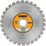 Disc de tăiere DeWalt DT1910-QZ pentru taieri in aluminiu, 140x20mm, 30 dinti