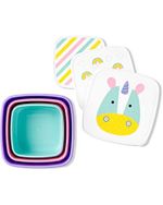 Set 3 cutii pentru pranz Skip Hop Zoo Unicorn (3 buc)