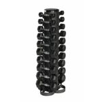 Гантель PX Sport 18191 Gantere set 1-10Kg Chrome Dumbbells-Pereche