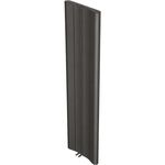 Радиатор Carisa CURVY 1800x495 CUR 9005 TEX Black (4 elem) alum