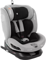 Scaun auto rotativ cu isofix KikkaBoo i-Moove Light Grey (0 - 36 kg)