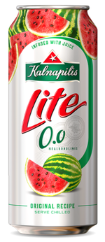 Kalnapilis Lite Watermelon fara alc. 0.5L CAN
