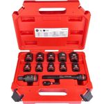 Set de tubulare, bite, duze Milwaukee 4932480456 set de 13 chei tubulare de impact scurte Shockwave, 1/2