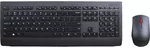 Комплект клавиатуры и мыши Lenovo 4x30h56821, беспроводной, черный