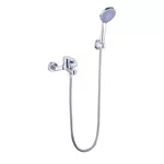 Baterie pentru cadă Hydro S Set baterie cadă cu pară și furtun, Aquafix 602, crom (0400371)