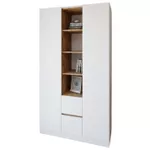 Шкаф Smartex (15833) N14 140cm Alb+St.Inchis