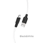 Hoco X21 Plus Silicone charging cable for Lightning(L=2M)