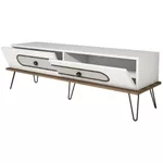 Comodă TV Trendy Ekol, Alb 145x45x40cm