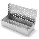 Товар для пикника Weber W7576 Smoker Box Inox, container pentru afumare cu aschii