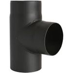 Coș de fum miscellaneous Teu la cos de fum negru 90 D130