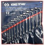 Cheie fixă King Tony 1842MR ключи торцевые L-образных 8-19мм, 12 пр.