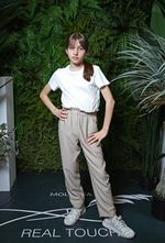 .Брюки вискоза беж