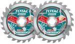 Диск отрезной Total tools TAC2331403 disc fierastrau circular 140x20mm T24 (2buc)