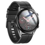 Hoco Y7 Smart Watch [Black] + Încărcător wireless inclus in cutie