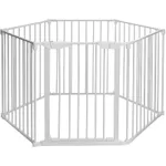 Манеж Dreambaby F2020BB Барьер 6 панелей Mayfar Converta 3 in1 белый