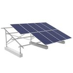 Готовая монтажная система для 12 солнечных панелей