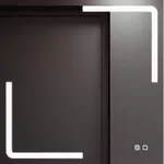 Зеркало для ванной Bayro Edge 800x800 LED touch c подогревом
