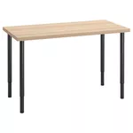 {'ro': 'Masă de birou Ikea Lagkapten/Olov 120x60 Bleached Oak/Black', 'ru': 'Офисный стол Ikea Lagkapten/Olov 120x60 Bleached Oak/Black'}
