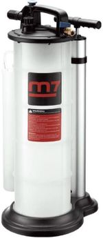 Насос для ГСМ Mighty Seven SM-0901 Установка для извлечения технических жидкостей, ручная/ пневматичесая (9л)