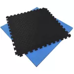 Спортивный мат miscellaneous SL-00014161 Tatami mat Eva TTM, 100x100x2cm, 80kg/m3 (negru/albastru) 2660260