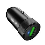 Hoco Z32 QC3.0 car charger [Black] încărcător auto single port