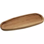 Tavă de bucătărie EuroGold 7112901422 Platou din acacia, 30x12cm