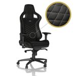 Gaming Chair Noble Epic NBL-PU-GOL-002 Black/Gold