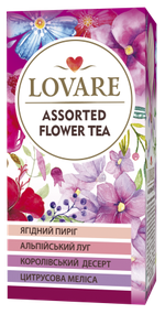 Чай Lovare Flora Assorti, 24 шт.