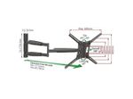 Wall Mount Barkan ''BM443XL'' Black 13