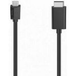 Кабель для IT Hama 200717 Video Cable, USB-C Plug - DisplayPort Plug, Ultra-HD 4K, 1.50 m