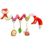 Jucărie cu pandantiv Sensillo Z-0530 Игрушка Плюш-Спираль 87 Colorful Fox