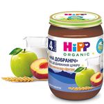 Пюре HIPP Good Night манный десерт яблоко-персик с молоком (4+ мес) 190 г